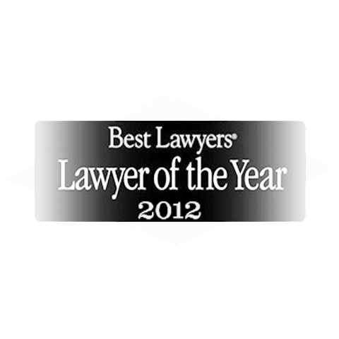 Best Lawyers Lawyer of the Year logo 2012